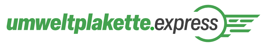 Umweltplakette online bestellen
